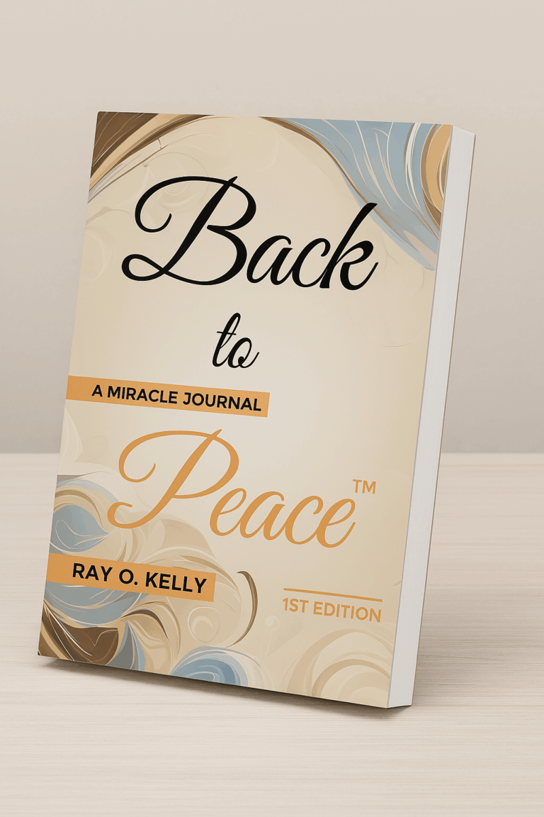 Back to Peace / Miracle Journal / Angled Standing